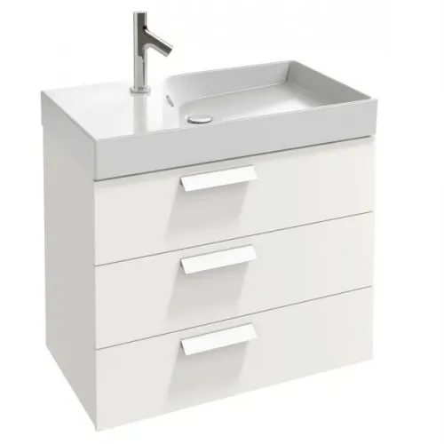 Модуль под раковину Rythmik 79,5х36х63,4 см, 3 ящика, белый сатин EB1308-F30 Jacob Delafon