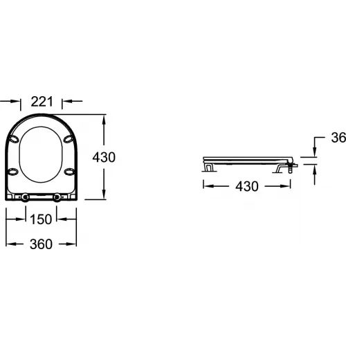 Комплект унитаза с инсталляцией Rodin глубина унитаза 52см, клавиша хром глянец, с микролифтом, безободковый E21749RU-00 Jacob Delafon