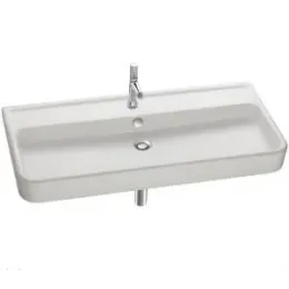 Подвесная раковина Replay 100х46х8,5 см, с 1 отверстием для смесителя, санфарфор E4491-00 Jacob Delafon
