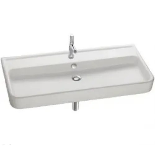 Подвесная раковина Replay 100х46х8,5 см, с 1 отверстием для смесителя, санфарфор E4491-00 Jacob Delafon
