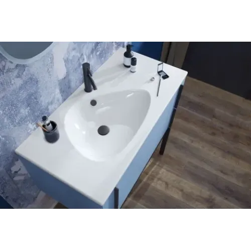 Подвесная раковина Nouvelle Vague 121х51х13 см, 1 отверстие для смесителя, белая, санфарфор EXAP112-00 Jacob Delafon