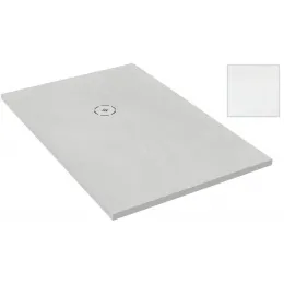 Поддон Singulier 120х90х3 см, белый, матовый, антискользящее покрытие, прямоугольный, Neoroc E67023-SHM Jacob Delafon