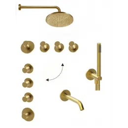 Комплект для ванны PAFFONI Modular Box KITMB019HGSP139KING