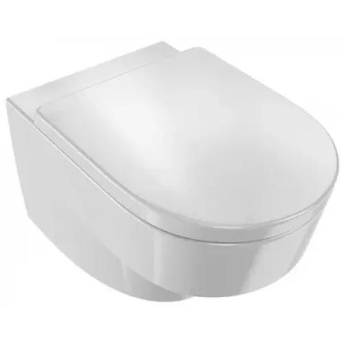 Подвесной унитаз Odeon Rive Gauche 36,2х54 см, безободковый, без сиденья EDR102-00 Jacob Delafon