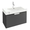 Модуль под раковину Reve 79х38х44,5 см, серый антрацит лак EB1131-442 Jacob Delafon