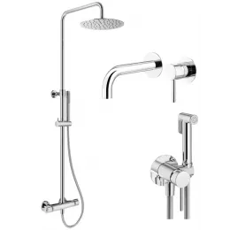 Комплект для душа Plumberia Selection IXO KITZXO6302CR210