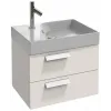 Модуль под раковину Rythmik 59,5х45х42,4 см, 2 ящика, белый глянцевый EB1301-N18 Jacob Delafon