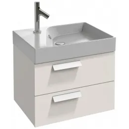 Модуль под раковину Rythmik 59,5х45х42,4 см, 2 ящика, белый глянцевый EB1301-N18 Jacob Delafon