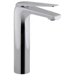 Высокий смеситель на столешницу Avid 20,4 см, неповоротный излив, без донного клапана E97347-ND-CP Jacob Delafon