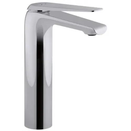 Высокий смеситель на столешницу Avid 20,4 см, неповоротный излив, без донного клапана E97347-ND-CP Jacob Delafon