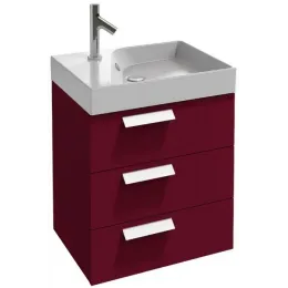 Модуль под раковину Rythmik 59,5х45х63,4 см, малиновый глянцевый EB1307-R3 Jacob Delafon