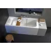 Ванна из материала Flight Elite 170х75 см, встраиваемая, с сиденьем, подголовником, выставочный образец E6D031RU-00+E6D073-P6+E6D061-MN+E70174-CP/У Jacob Delafon