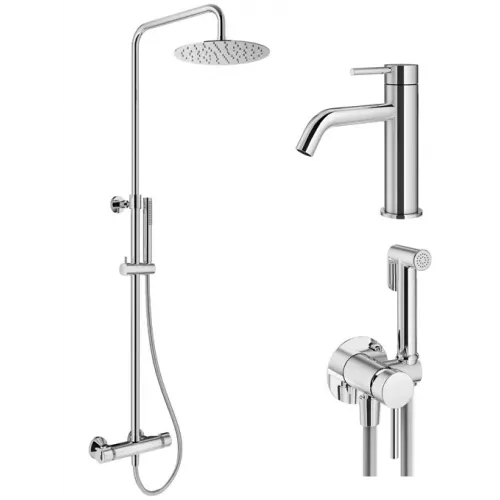 Комплект для душа Plumberia Selection IXO KITZXO6302CR53