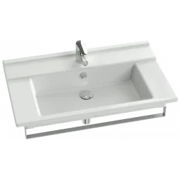 Модуль с раковиной Struktura 77 см, ореховое дерево, 2 выдвижных ящика, выстав. образец, подвесной монтаж EB1277-E16+EXH112-00/У Jacob Delafon