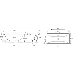 Гидромассажная ванна Evok 180х80 см, левосторонняя, с системой energy+ E5EN214LRU-00 Jacob Delafon