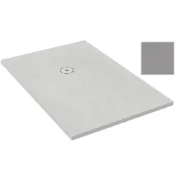 Поддон Singulier 120х90х3 см, серый шелк, матовый, антискользящее покрытие, Neoroc, прямоугольный E67023-MGZ Jacob Delafon