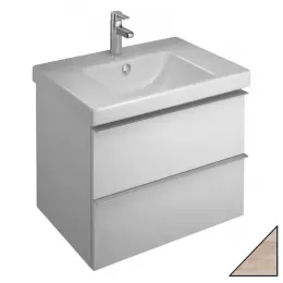 Модуль с раковиной Odeon Up 70 см, серый дуб, подвесной монтаж E4732-00+EB890-E71 Jacob Delafon