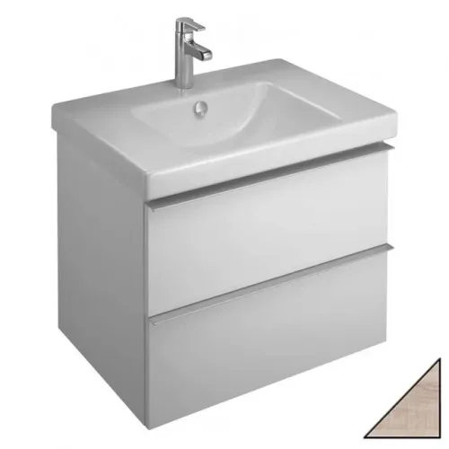 Модуль с раковиной Odeon Up 70 см, серый дуб, подвесной монтаж E4732-00+EB890-E71 Jacob Delafon