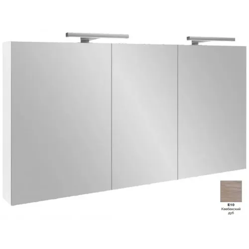 Зеркало 140х65 см, квебекский дуб, со светодиодной подсветкой, с подсветкой EB789RU-E10 Jacob Delafon