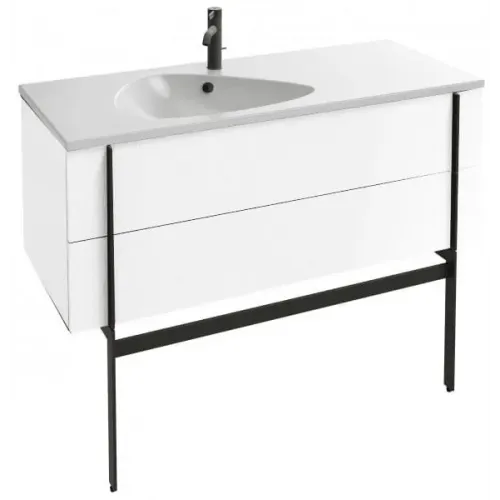 Модуль с раковиной Nouvelle Vague 80 см, цвет белый блестящий, подвесной монтаж EXAR112-Z-00+EB3030-N18 Jacob Delafon