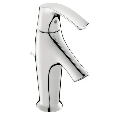 Смеситель для умывальника Symbol неповоротный излив, с донным клапаном E72680.СР Jacob Delafon