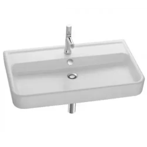 Подвесная раковина Replay 80х46х8,5 см, с 1 отверстием для смесителя, санфарфор E4490-00 Jacob Delafon
