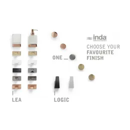 Крючок для ванной INDA ONE AV120ADR