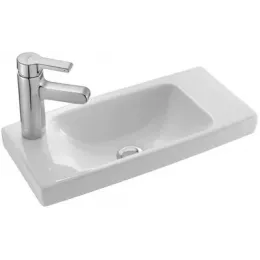 Накладная раковина Odeon Up 50х22,5х9,5 см, без переливного отверстия, санфарфор E4699-00 Jacob Delafon