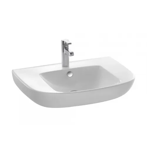 Подвесная раковина Odeon Up 56х37,2х13,5 см, 1 отверстие для смесителя, санфарфор E4755G-00 Jacob Delafon