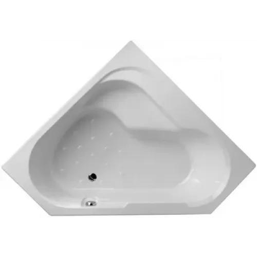 Акриловая ванна Bain-douche 145х145 см, с антискользящим покрытием, левосторонняя, угловая симметричная E6222-00 Jacob Delafon