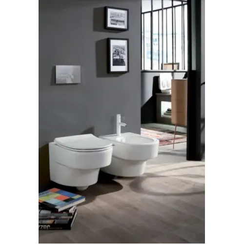 Биде Odeon Rive Gauche 36,2х54 см, подвесное, без крышки EMG0002-00 Jacob Delafon