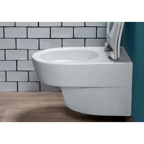 Комплект унитаза с инсталляцией Odeon Rive Gauche глубина унитаза 54см, клавиша хром глянец, с микролифтом, безободковый, быстросъемное E21745RU-00 Jacob Delafon