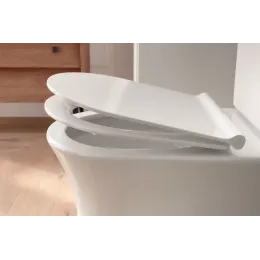 Сиденье для унитаза Aleo термодюр, с микролифтом, быстросъемное E33127-0 Jacob Delafon