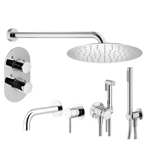 Комплект для душа Plumberia Selection IXO KITZXOT18CR210