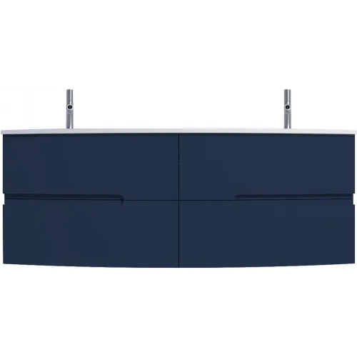 Модуль под раковину Nona 140х51,1х52 см, 4 ящика, темно-синий глянцевый EB1891RU-G98 Jacob Delafon