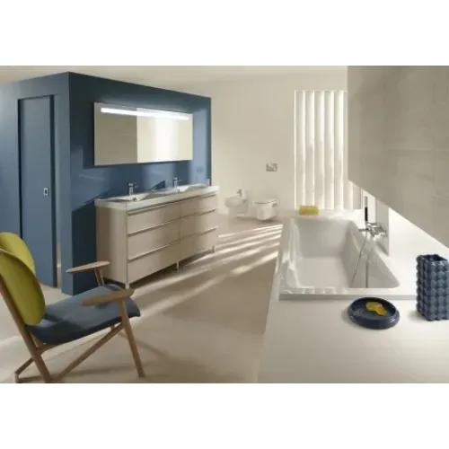 Модуль под раковину Odeon Up 117х48,5х73,8 см, 6 ящиков, светло-коричневый глянцевый EB995-G80 Jacob Delafon