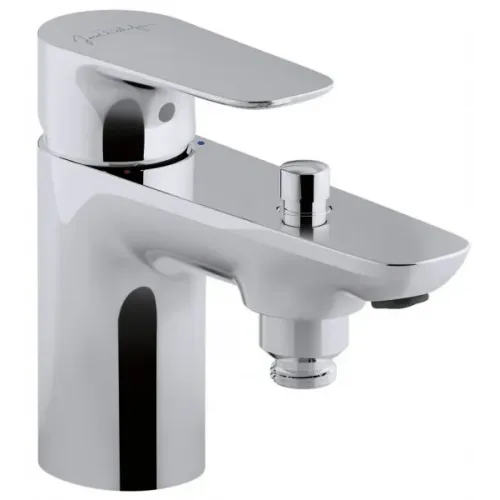 Смеситель на горизонтальную поверхность (деку) с изливом Aleo с гибкой подводкой, с выходом на душ (без лейки), на 1 отв. E72284-CP Jacob Delafon