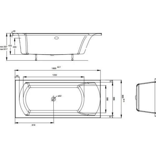 Гидромассажная ванна Ove 180х80 см, с системой tonus+ E5TN0220RU-00 Jacob Delafon
