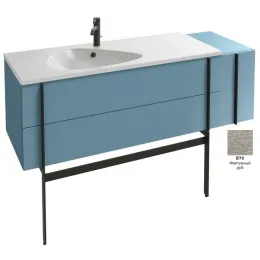 Модуль под раковину Nouvelle Vague 145х50,8х45,2 см, фактурный дуб, 2 ящика, 1 дверца EB3038-E73 Jacob Delafon