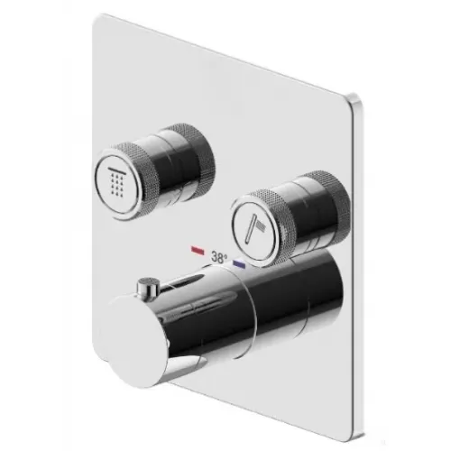 Внешняя часть встраиваемого смесителя для душа Plumberia Selection PSB2902CR