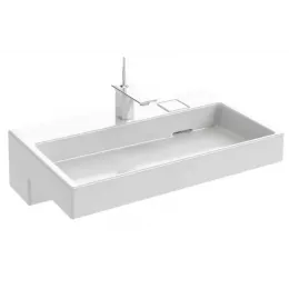 Комплект мебели для ванной Terrace 80 см, белый, подвесной монтаж, с подсветкой EXD112-00+EB1181-NF+EB1186-G1C Jacob Delafon