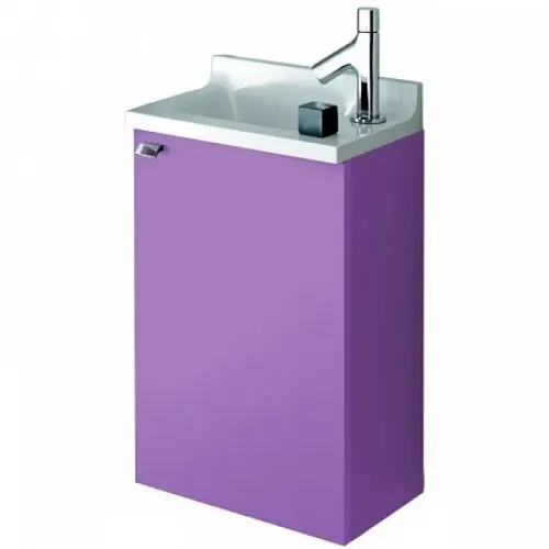 Модуль под раковину Pop laminar 40х24х59,1 см, шарниры справа, сливовый глянцевый EB286-F26 Jacob Delafon