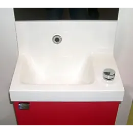 Модуль с раковиной Pop laminar 40 см, белый лак, подвесной монтаж EB406-00 Jacob Delafon