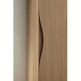 Шкаф Stillness 41х35х96 см, натуральный дуб, внутренний ящик, 2 полочки и зеркало со стороны двери, левый EB2006G-P6 Jacob Delafon