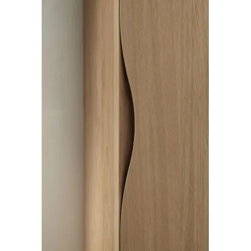 Шкаф Stillness 41х35х96 см, натуральный дуб, внутренний ящик, 2 полочки и зеркало со стороны двери, левый EB2006G-P6 Jacob Delafon