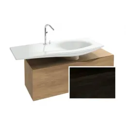 Модуль с раковиной Stillness 120 см, натуральный темный дуб, смещенная установка раковины, подвесной монтаж E1292-00+EB2001-P7 Jacob Delafon