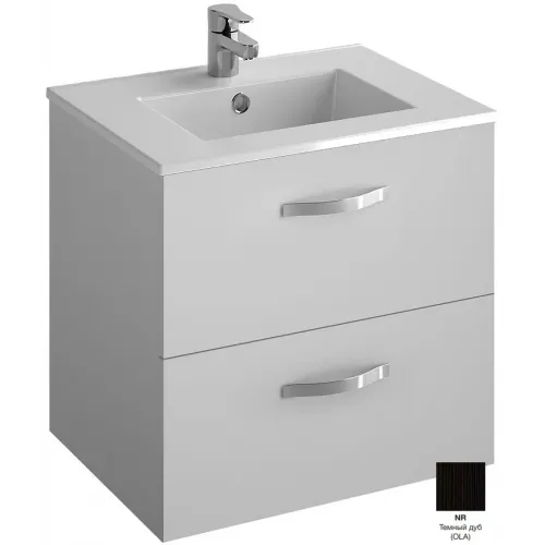 Модуль под раковину Ola 59,8х45х56 см, темный дуб, 2 ящика EB390RU-NR Jacob Delafon