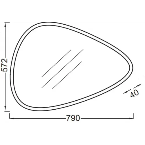 Комплект мебели для ванной Nouvelle Vague 100 см, белый меламин, 2 ящика с доводчиком, с отверстием перелива, с подсветкой, подвесной монтаж EB3049-NF+EVI102-00+EB3040-N18 Jacob Delafon