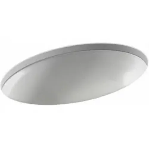 Встраиваемая снизу раковина Vox 43,2х35 см, с переливным овтерстием, санфарфор EYM102-00 Jacob Delafon