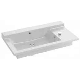 Подвесная раковина Soprano 100х54х12 см, 1 отверстие для встраиваемого смесителя, санфарфор EXK122-00 Jacob Delafon